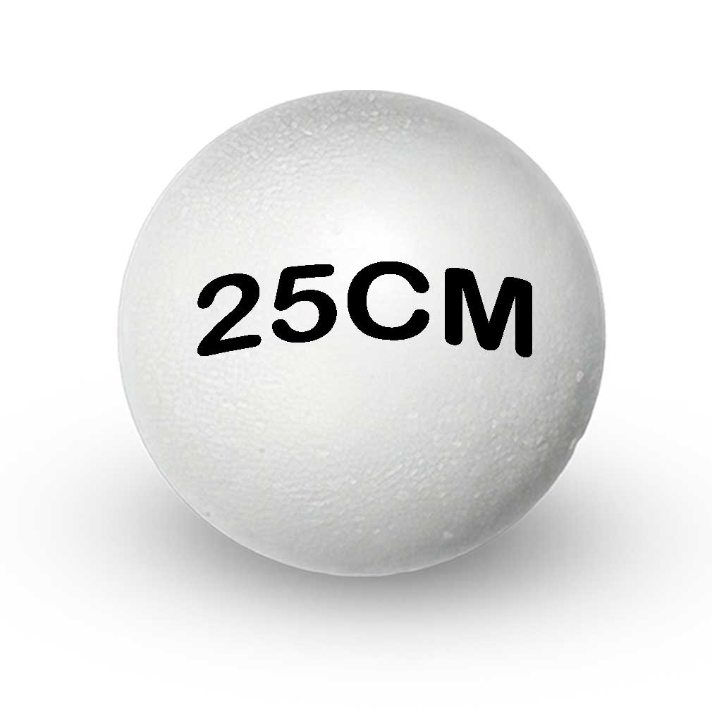 Esfera de plastoformo #25   4 uni.