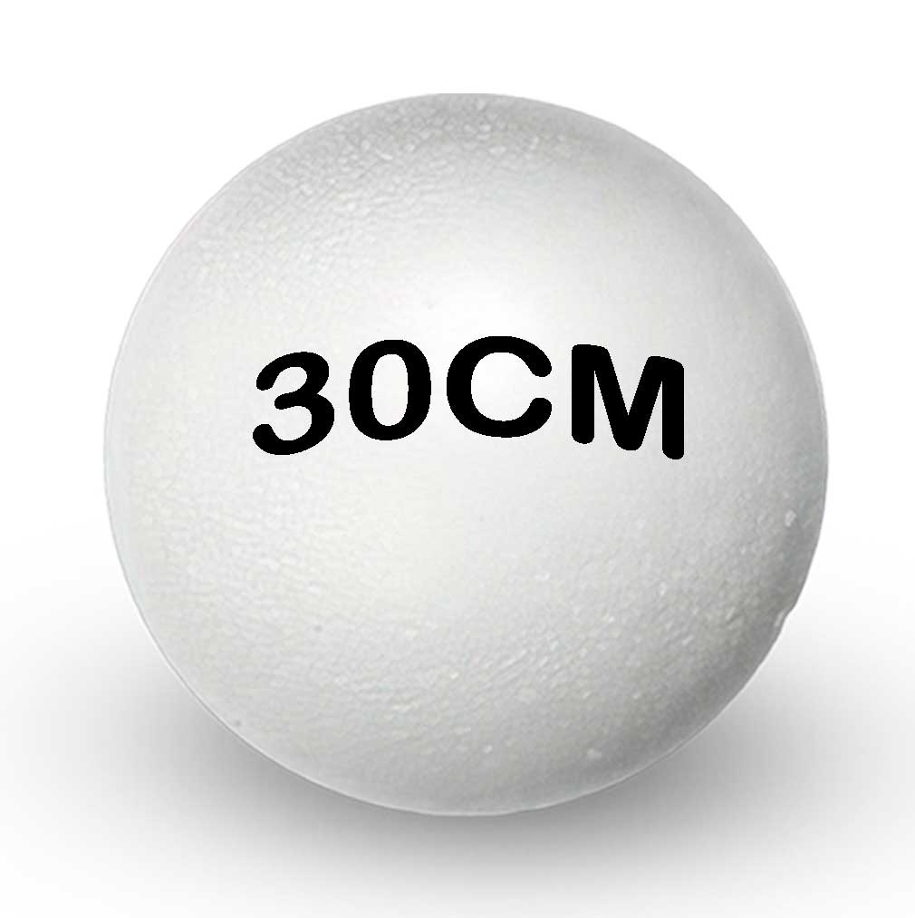 Esfera de plastoformo #30 4 unidades