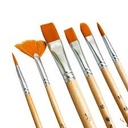 Pincel mixto de 6 Pcs