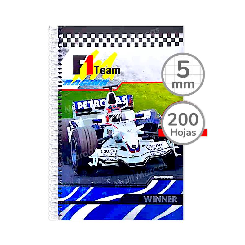 Winner medio oficio de 200 Hojas