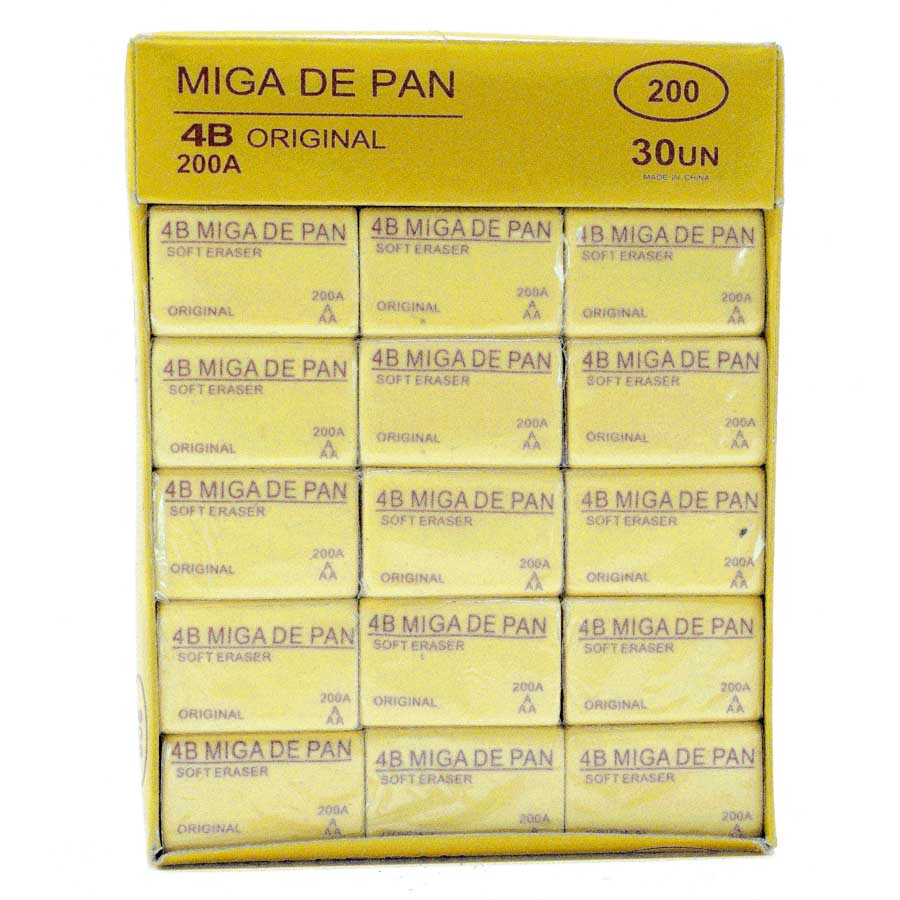 Borrador Miga de pan GRANDE 30PCS T