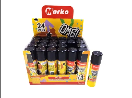 Pegamento en Barra de 10.GR.MARKO paquete de 24pcs