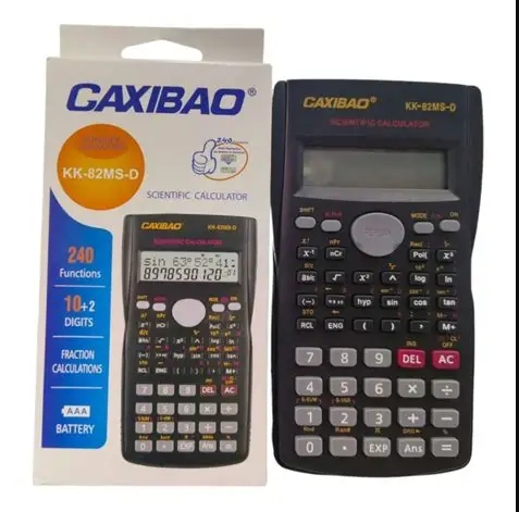 Calculadora Cientifica CAXIBAO de 12 digito KK-82MS-D
