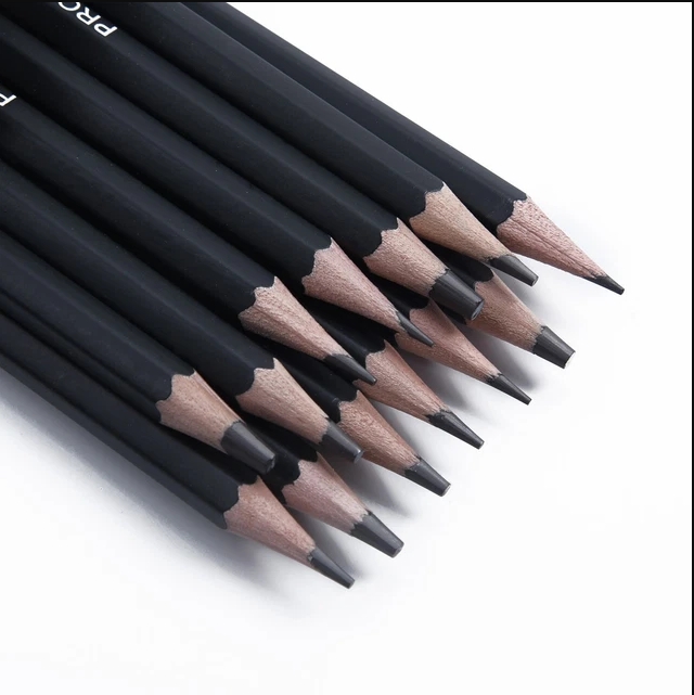Lapiz Carbonico Trazo Artistico Madison Set de 12 lapices surtido