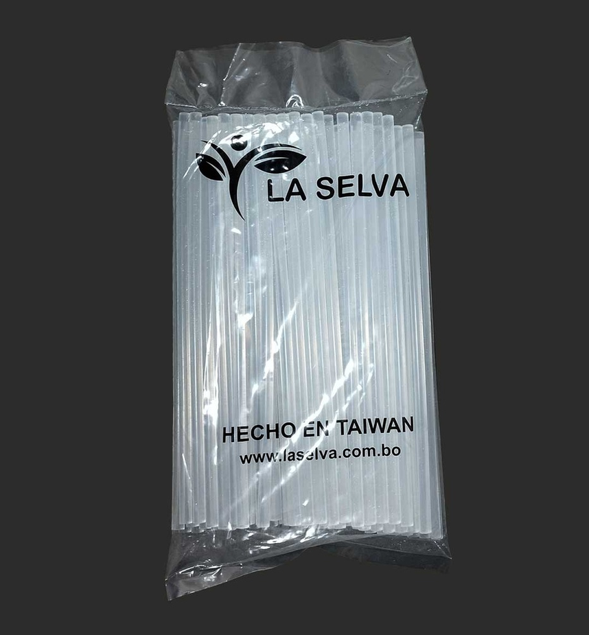 Pegamentos silicona en barra D=7.4mm, L=28cm La Selva 72pcs