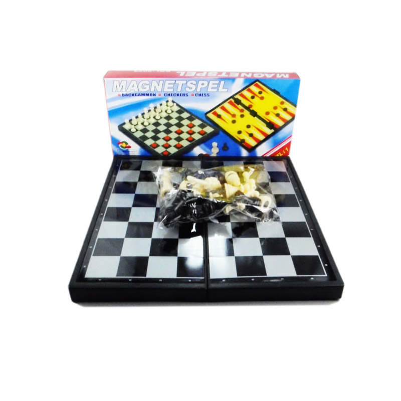 Ajedrez grande 3 en 1 juegos