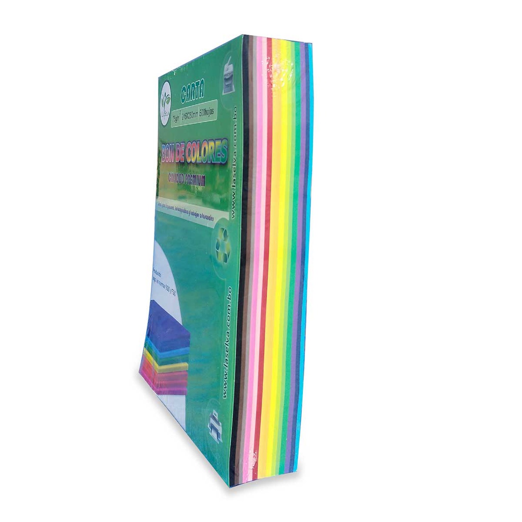 Bon de 15 colores 500 hojas Carta FREBIEL