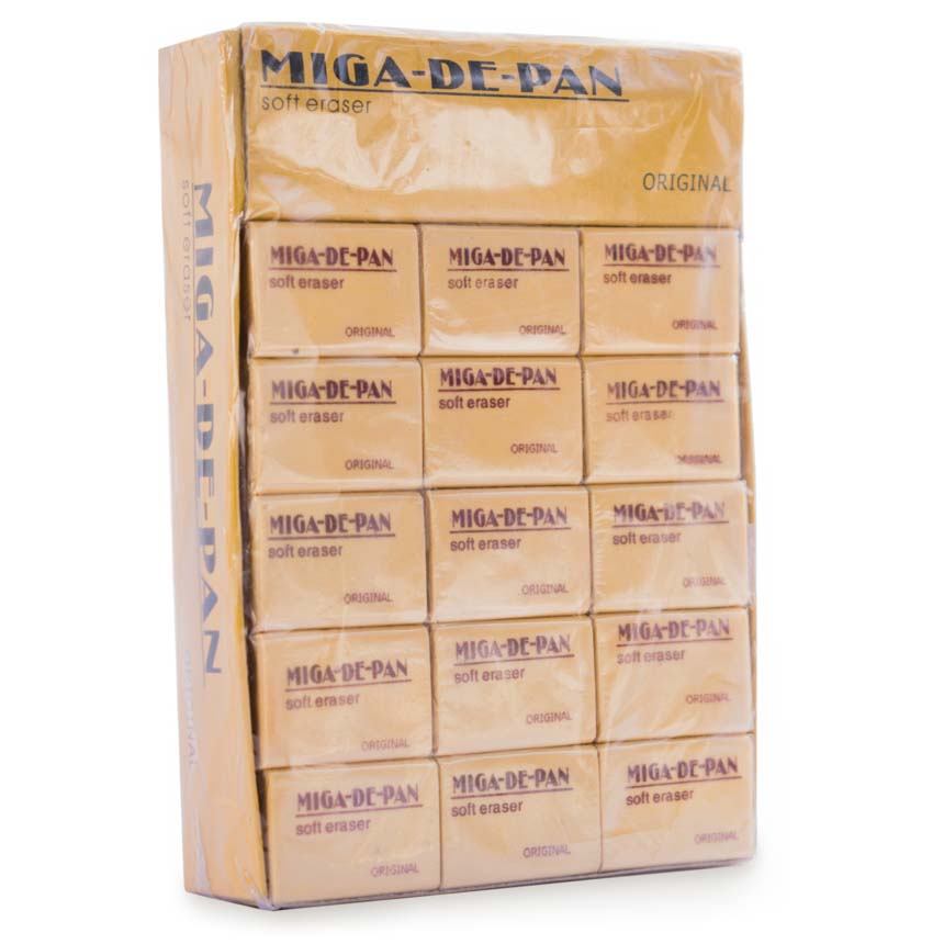 Borrador Miga de pan chico de 60pcs