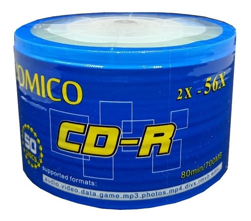 CD En Blanco YOMICO 50 DISCS