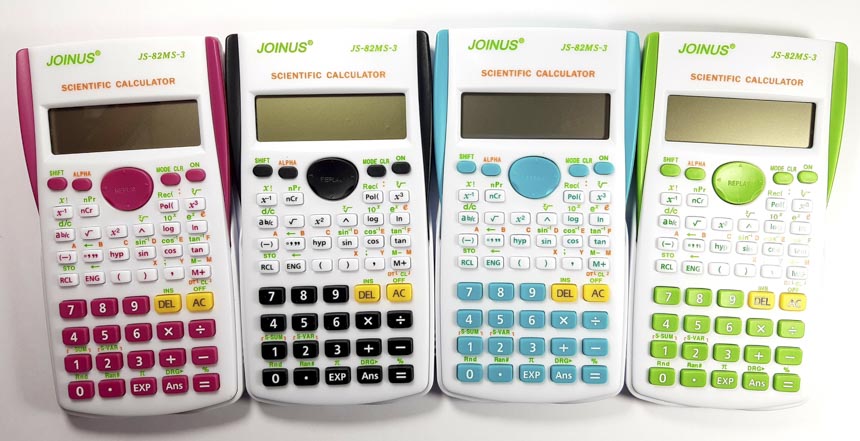 Calculadora Cientifica JOINUS JS-82MS-3 (COLORES) 240 funciones