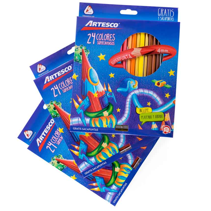 Color Largo Artesco 24 Colores