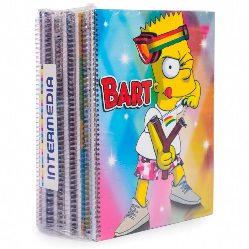 Cuaderno anillado artesanal carta elba 100h paq.de 10 unid.