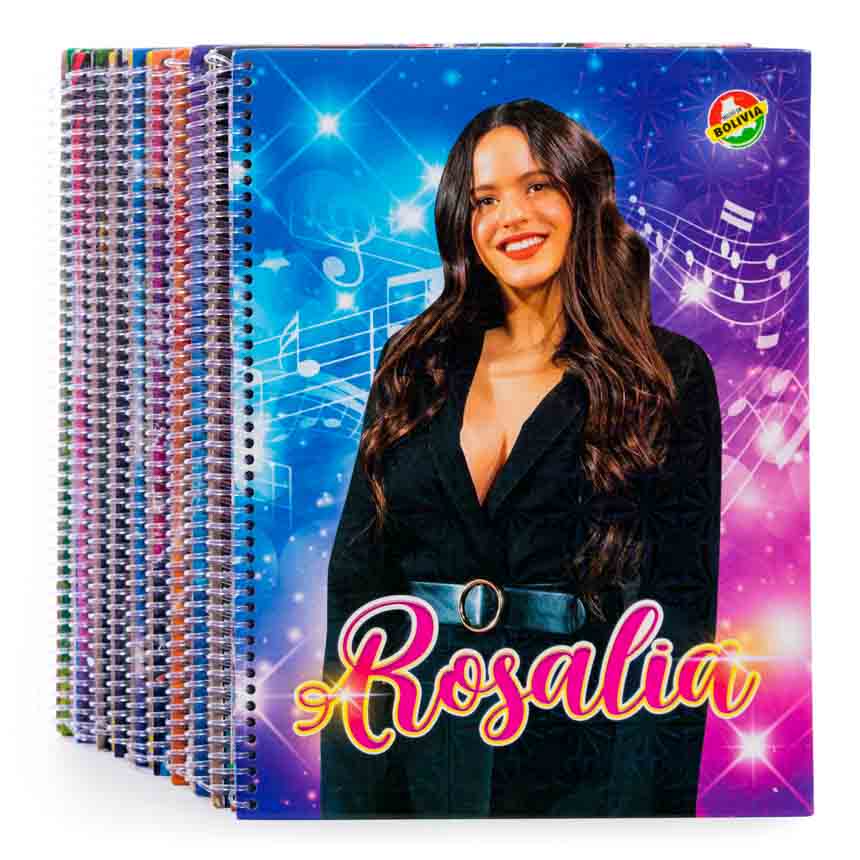 Cuaderno anillado artesanal carta menudo 100h paq. de 10 unid.