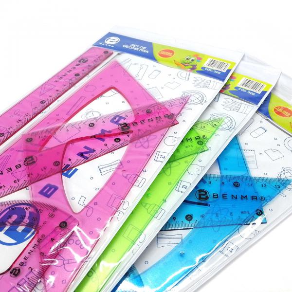 Estuche geometrico BENMA chico + su compas