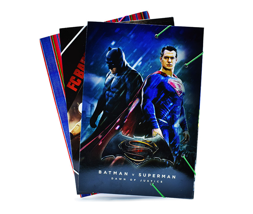 Folder con liga normal carton CARTA diseño y pleno