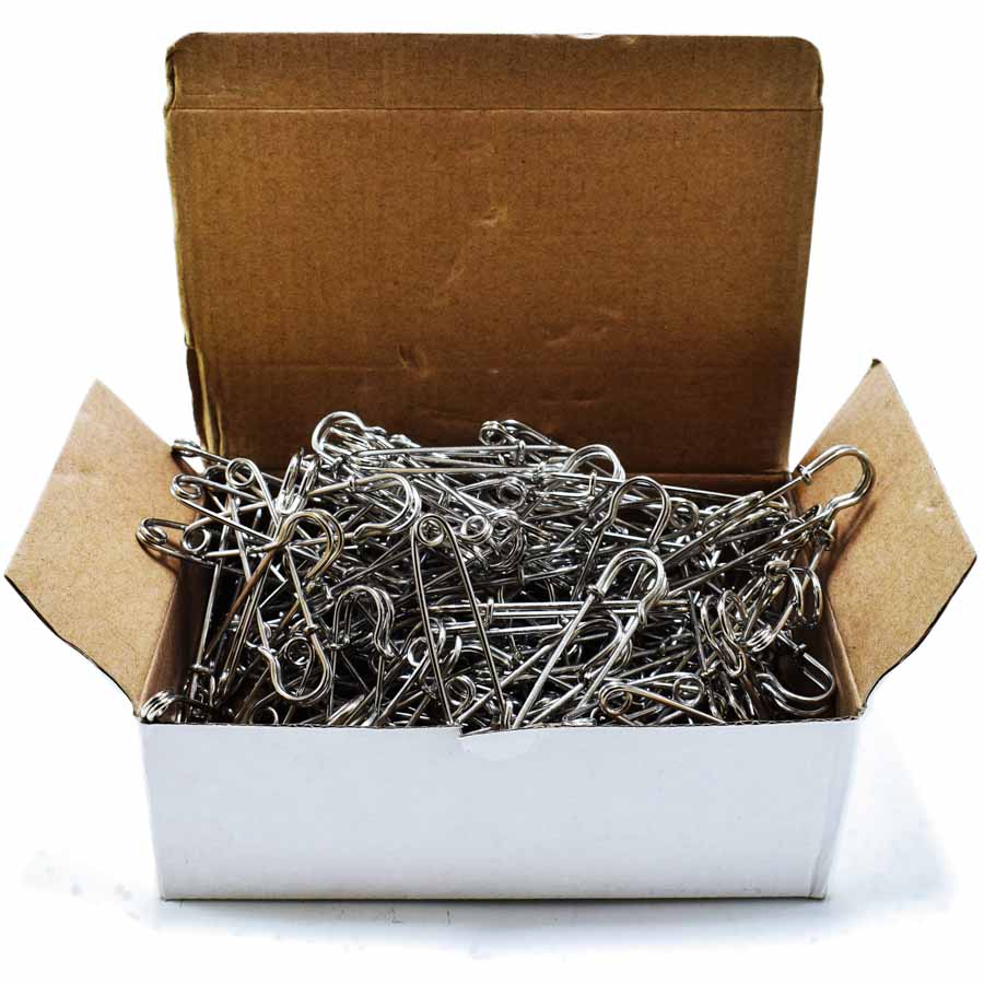 Gancho plateado #4 HU DIE 5cm (432 pcs)