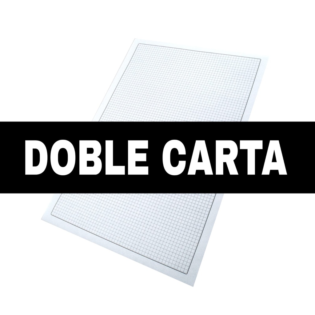 Hojas cuadernillo Doble Carta 500hojas