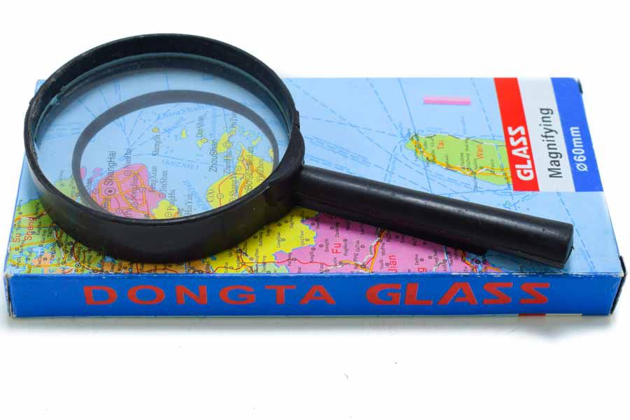 Lupa pequeño de 50 mm