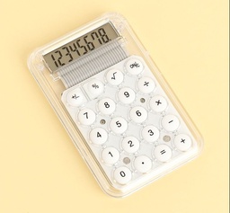 [KK-1020] Calculadora comercial MINI de color transparentes KK-1020