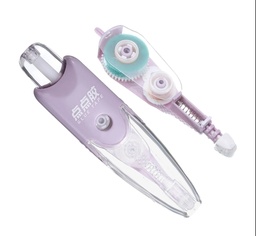 [8855] Corrector En Cinta Tipo Boligrafo 1+1 Retractil 6m