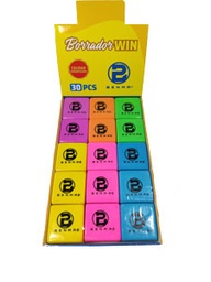 [G30 / B30] Borrador de 4 colores neones WIN Benma 30pcs