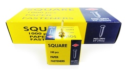 [2RH/25MM] Chinche con dos patas 100pcs caja azul