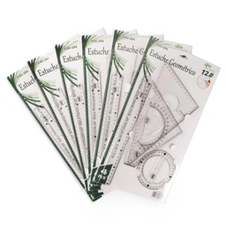 [ESC-204] Estuche Geometrico GRANDE frebiel