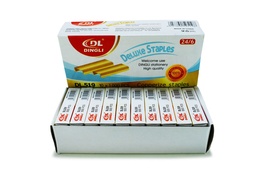 [L1-3619] Grapas 24/6 niquelado MILCAR 10x1000pcs