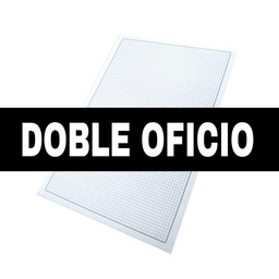 [HC-DOBOFI] Hojas cuadernillo Doble Oficio 500hojas flipo
