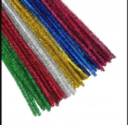 Limpia pipa bolsa 100pcs con brillo