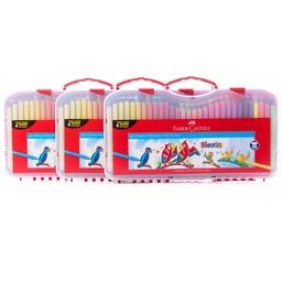 [36045-HT] Marcador fiesta estuche rigido Faber Castell 60 colores