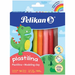 [PLAPEL008] Plastilina Pelikan - 10 colores