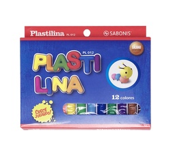 [PL-012] Plastilina Sabonis de 12 colores