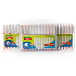 [BJ24] Marcador Jumbo 4.9mm Benma 24 colores