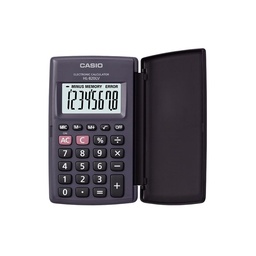 [HL-820LV] Mini calculadora negro con tapa