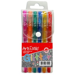 [JH-919] Boligrafo brillo de 6 colores semi gel (OFERTA)